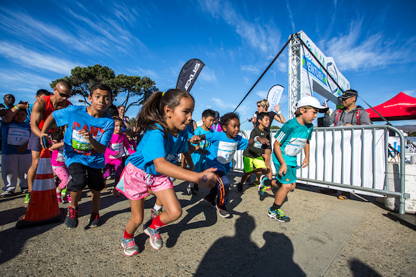 kids run race start